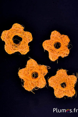 Sisalblume - Ø 5 cm - orange